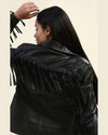 Womens-Calista-Black-Biker-Fringes-Leather-Jacket-9