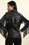 Womens-Calista-Black-Biker-Fringes-Leather-Jacket-4