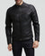 ALEJANDRO Black Leather Racer Jacket