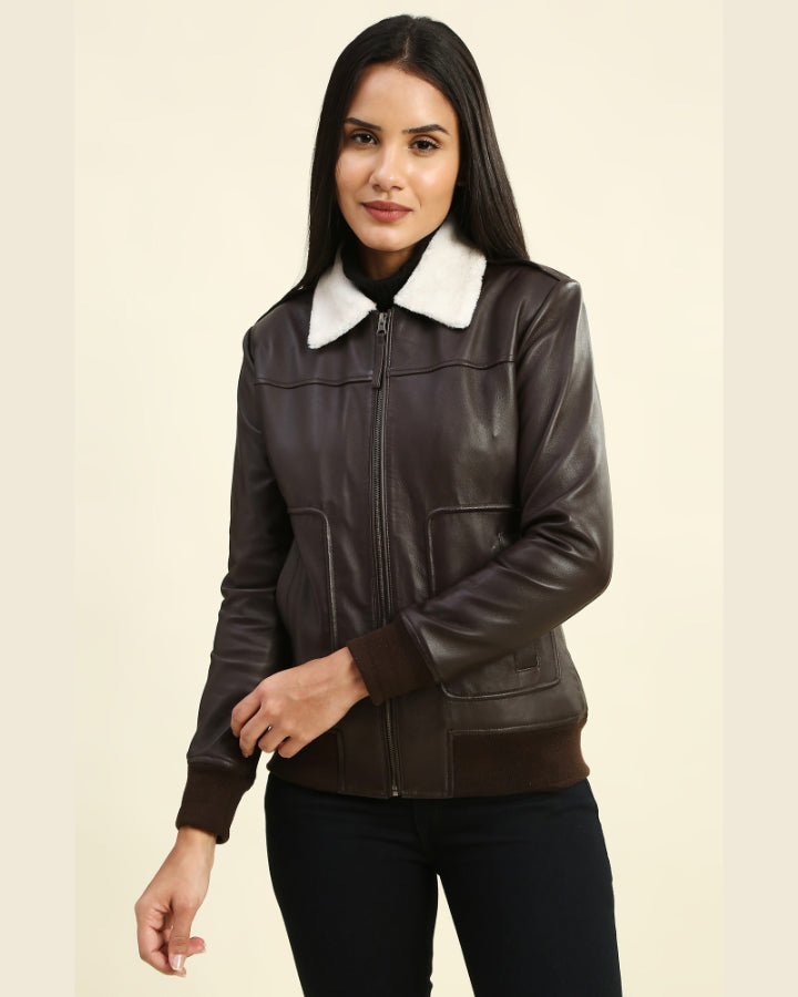 Womens-Emma-Brown-Bomber-Leather-Jacket-1