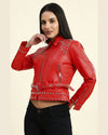 Womens-Zoey-Red-Cropped-Studded-Leather-Jacket-2