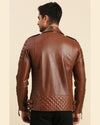 Men-Ryker-Brown-Biker-Leather-Jacket-4