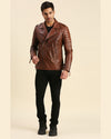 Men-Ryker-Brown-Biker-Leather-Jacket-7