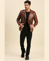 Men-Ryker-Brown-Biker-Leather-Jacket-8