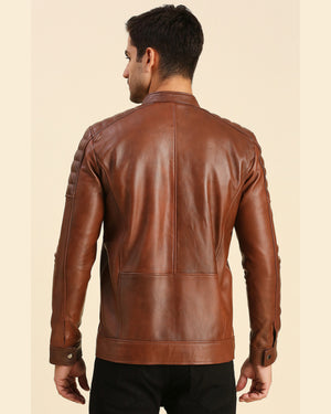 Boss jagson leather jacket sale