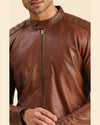 Men-Desta-Brown-Leather-Racer-Jacket-5