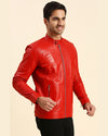 Men-Liam-Red-Cafe-Racer-Leather-jacket-3