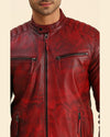 Men-Irvine-Distressed-Red-Racer-Leather-Jacket-5