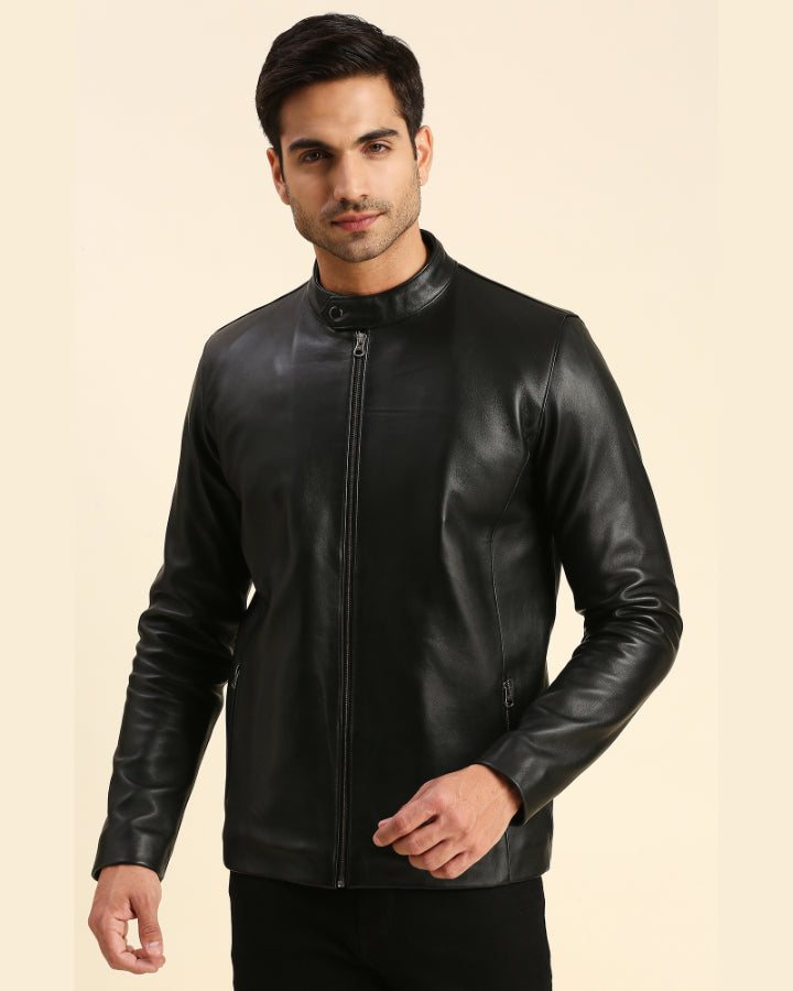 Mens Slim Fit Leather Jackets - Buy Slim fit Leather Jackets For Men ...