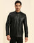 Men-Gael-Black-Leather-Racer-Jacket-1