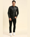 Men-Gael-Black-Leather-Racer-Jacket-8