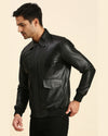 Men-Peter-Black-Bomber-Leather-Jacket-2