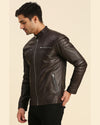 Men-Boaz-Brown-Leather-Racer-Jacket-2
