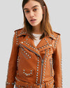 Piper-Tan-Studded-Leather-Jacket-4