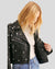 Women-Autumn-Black-Studded-Leather-Jacket-1